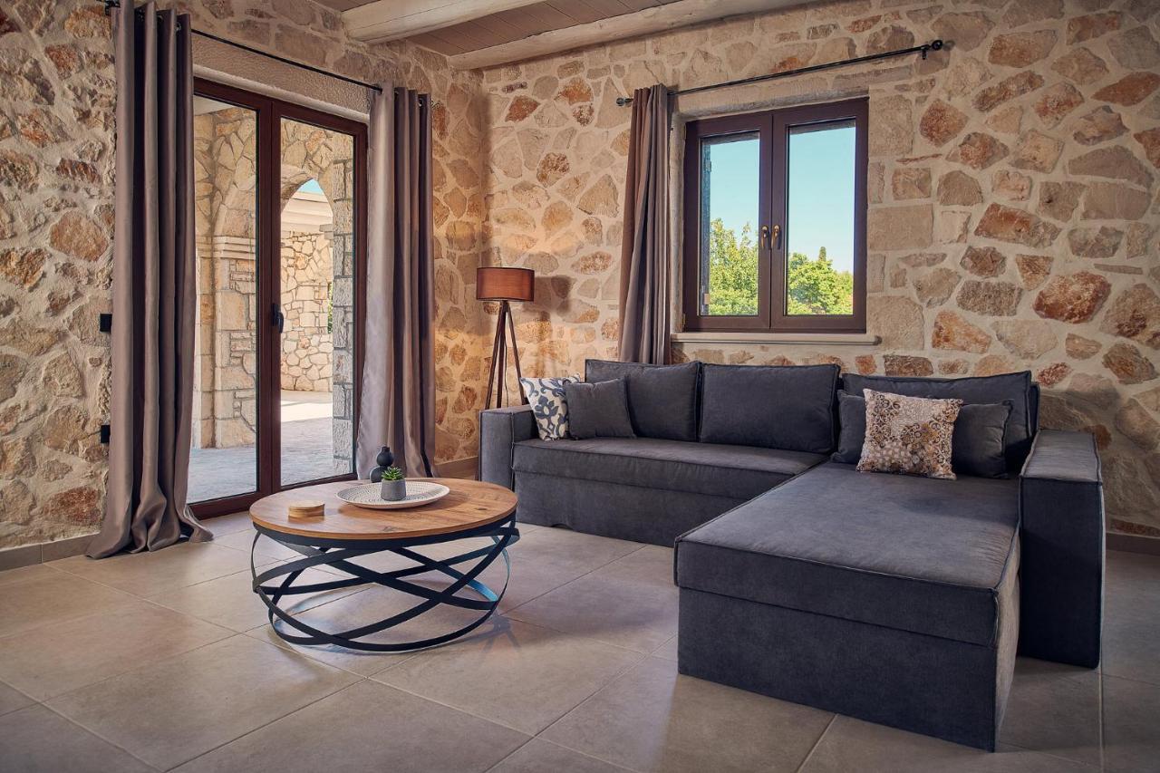 Ioanna Chateau - Luxury Stone Villa Maries  Exterior photo